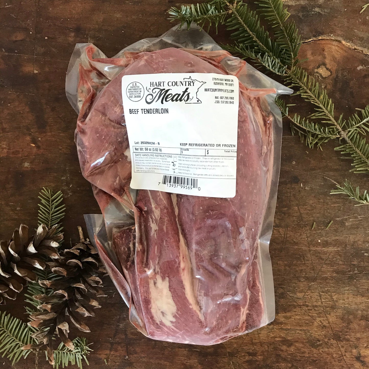 Beef Tenderloin-Whole