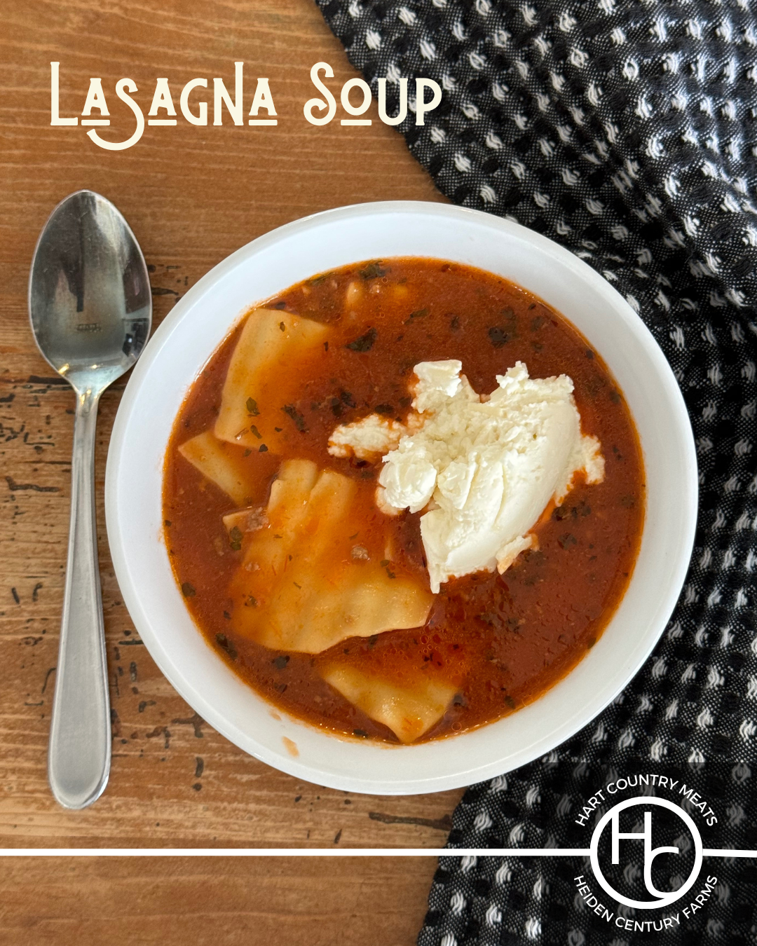 Lasagna Soup