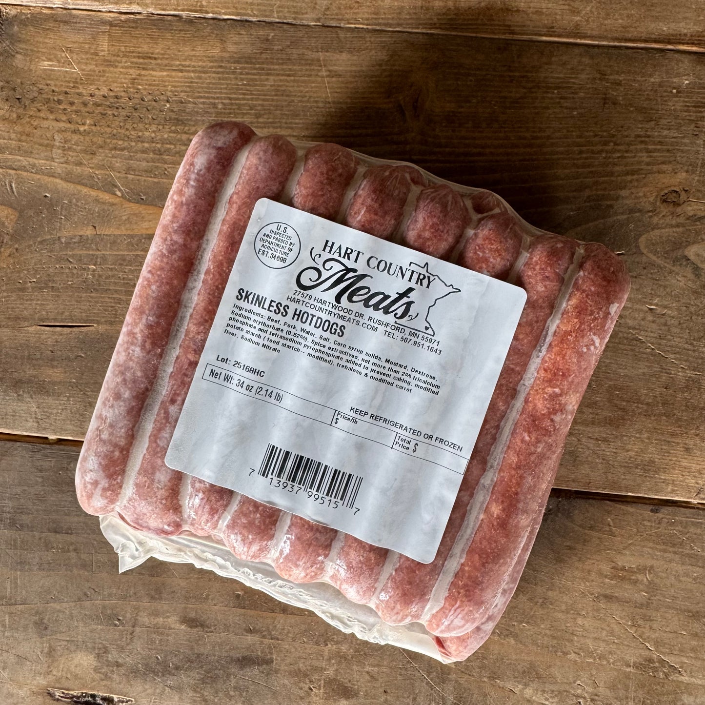 Skinless Hotdogs